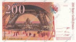 200 Francs EIFFEL FRANCIA  1996 F.75.02 SC+