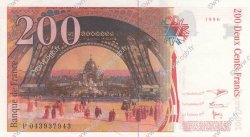 200 Francs EIFFEL FRANCE  1996 F.75.03a SPL+