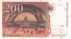 200 Francs EIFFEL FRANCE  1999 F.75.05 UNC-