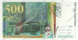 500 Francs PIERRE ET MARIE CURIE FRANKREICH  1998 F.76.04 ST