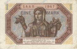 1 Mark SARRE FRANCE  1947 VF.44.01 VF+