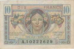10 Francs TRÉSOR FRANCAIS FRANCIA  1947 VF.30.01 SPL