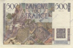 500 Francs CHATEAUBRIAND FRANCIA  1945 F.34.03 EBC