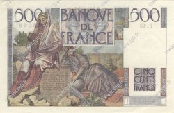500 Francs CHATEAUBRIAND FRANCE  1945 F.34.03 SPL+