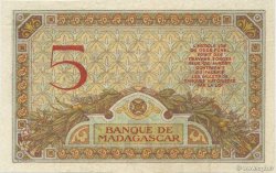 5 Francs Épreuve MADAGASCAR  1926 P.035s SC
