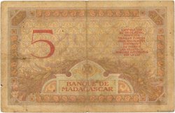5 Francs MADAGASCAR  1937 P.035 BC