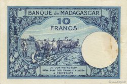 10 Francs MADAGASCAR  1926 P.036 q.SPL