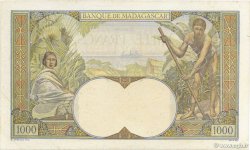 1000 Francs Épreuve MADAGASCAR  1939 P.041s XF