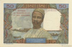 50 Francs MADAGASCAR  1950 P.045a UNC-
