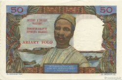 50 Francs - 10 Ariary MADAGASCAR  1962 P.061 SPL+