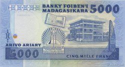 5000 Francs - 1000 Ariary MADAGASCAR  1983 P.069a q.FDC