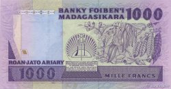 1000 Francs - 200 Ariary MADAGASCAR  1988 P.072a pr.NEUF