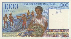 1000 Francs - 200 Ariary MADAGASCAR  1994 P.076a FDC
