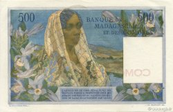 500 Francs COMORE  1963 P.04b AU+