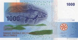 1000 Francs COMORE  2005 P.16a FDC
