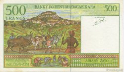 500 Francs - 100 Ariary MADAGASCAR  1994 P.075b SUP