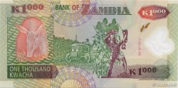 1000 Kwacha ZAMBIA  2004 P.44c UNC