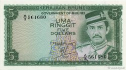5 Ringgit - 5 Dollars BRUNEI  1979 P.07a NEUF