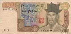 5000 Won COREA DEL SUR  1983 P.48 MBC+