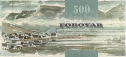 500 Kronur FAROE ISLANDS  2004 P.27 UNC-