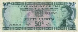 50 Cents FIJI  1968 P.058a VF+