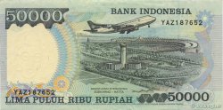 50000 Rupiah INDONESIA  1995 P.136a AU