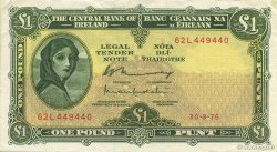 1 Pound IRLANDE  1976 P.064d SUP