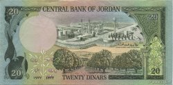 20 Dinars JORDANIA  1977 P.21a EBC+