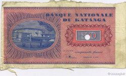 50 Francs Essai KATANGA  1960 P.07r SS