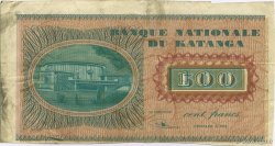 500 Francs Essai KATANGA  1960 P.09r SS