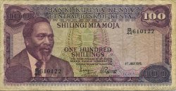 100 Shillings KENYA  1976 P.14c TB