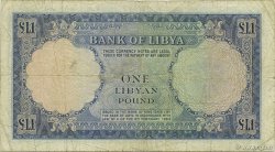 1 Pound LIBIA  1963 P.25 q.MB