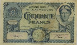 50 Francs LUXEMBURGO  1932 P.38a BC