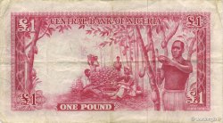 1 Pound  NIGERIA  1958 P.04a TTB