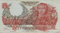 25 Gulden NETHERLANDS  1947 P.081 VF