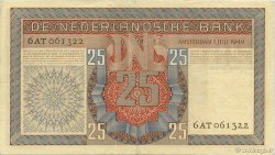25 Gulden NETHERLANDS  1947 P.084 XF