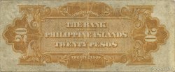20 Pesos FILIPPINE  1920 P.015 q.SPL