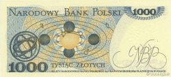 1000 Zlotych POLOGNE  1982 P.146c NEUF