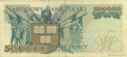 500000 Zlotych POLOGNE  1993 P.161a TTB