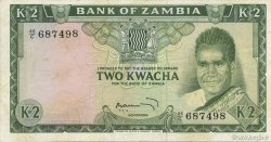2 Kwacha ZAMBIA  1969 P.11c MBC