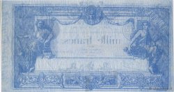 1000 Francs Annulé FRANCE regionalismo e varie  1863  AU