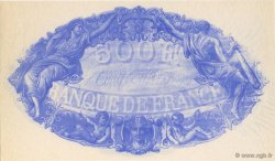500 Francs Faux FRANCE regionalism and various  1875  UNC