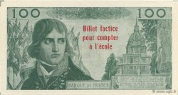 100 Nouveaux Francs Bonaparte Scolaire FRANCE regionalism and various  1963  UNC-