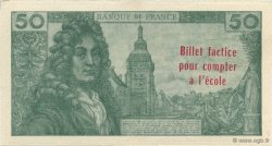 50 Francs Racine Scolaire FRANCE regionalismo y varios  1962  SC+