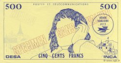 500 Francs Pascal Scolaire FRANCE regionalism and various  1968  UNC