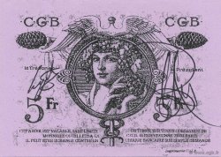 5 Francs FRANCE regionalismo e varie  1992 