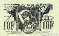 10 Francs FRANCE regionalism and various  1992  UNC-