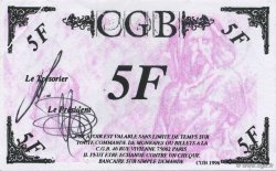 5 Francs Vercingétorix FRANCE regionalismo e varie  1996  BB
