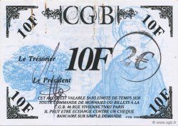2 Euro sur 10 Francs Saint Louis FRANCE regionalismo y varios  2001  SC