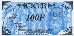 15 Euro sur 100 Francs Clovis FRANCE Regionalismus und verschiedenen  2001 